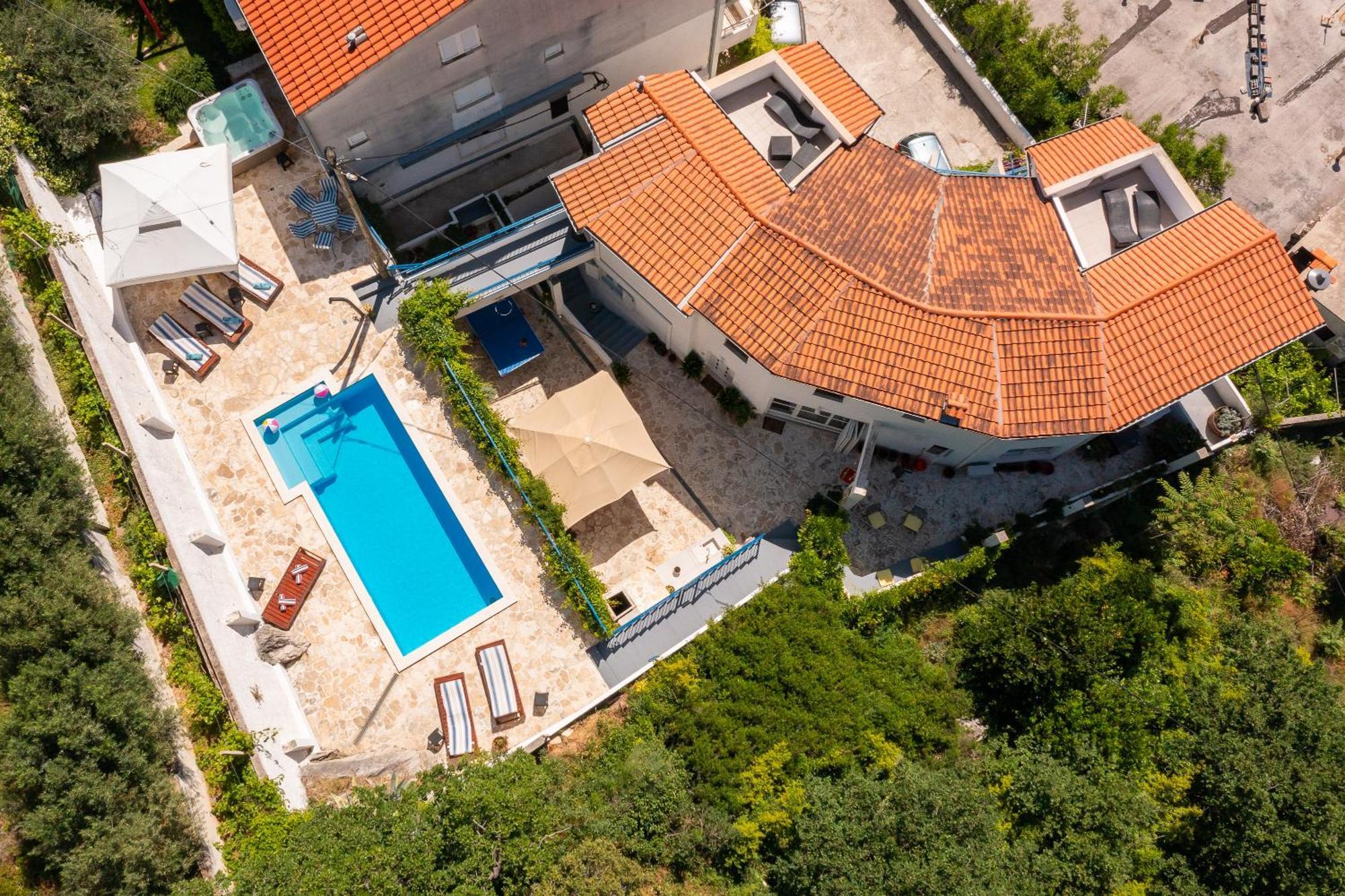 Caleta Seaview Suites II - Pool & Jacuzzi Lokva Rogoznica Bagian luar foto